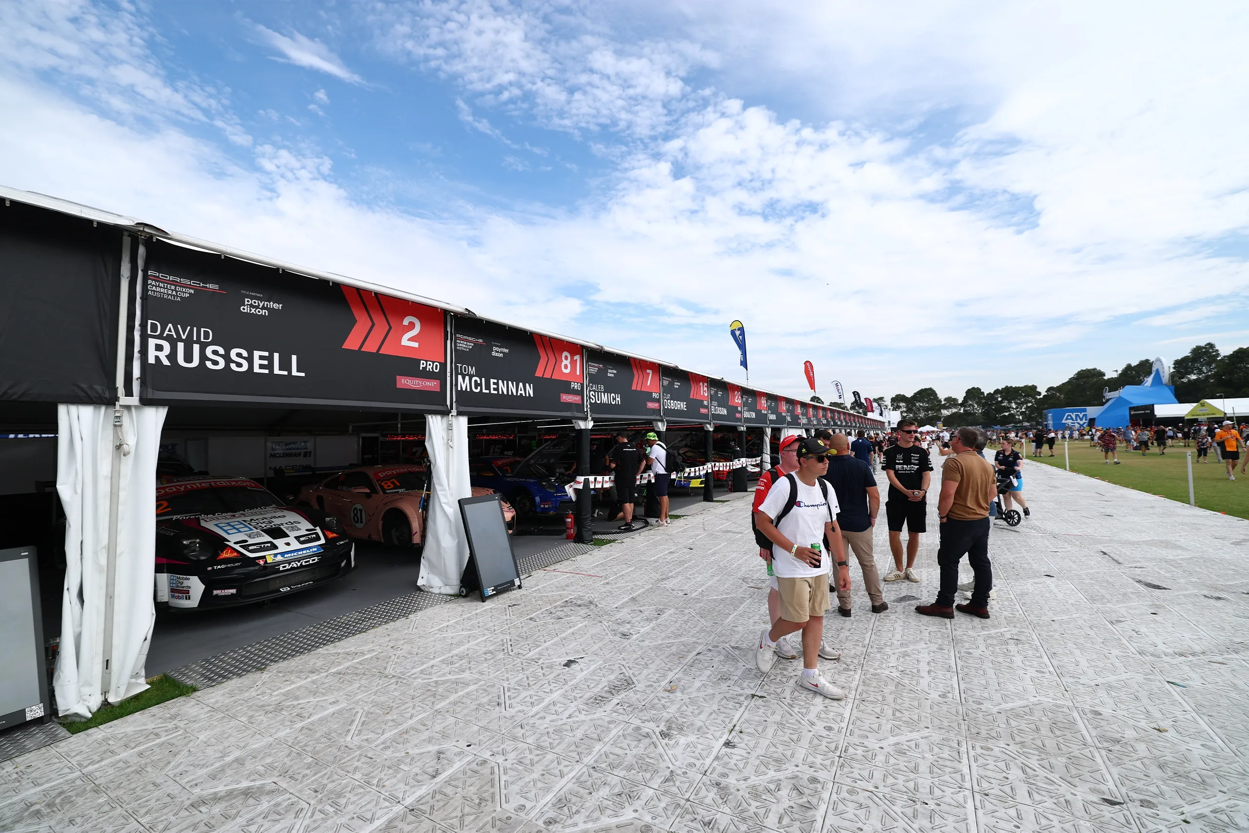 Porsche Carrera Cup Australia Paddock
